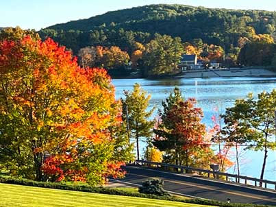 fall lake